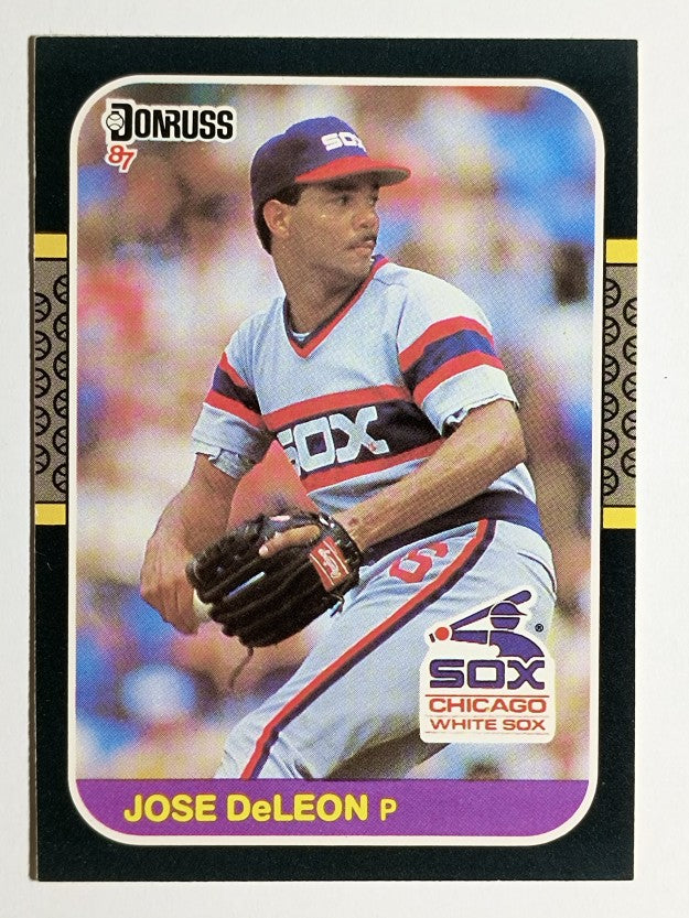 1987 Donruss #457 Jose DeLeon