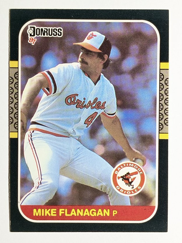 1987 Donruss #459 Mike Flanagan