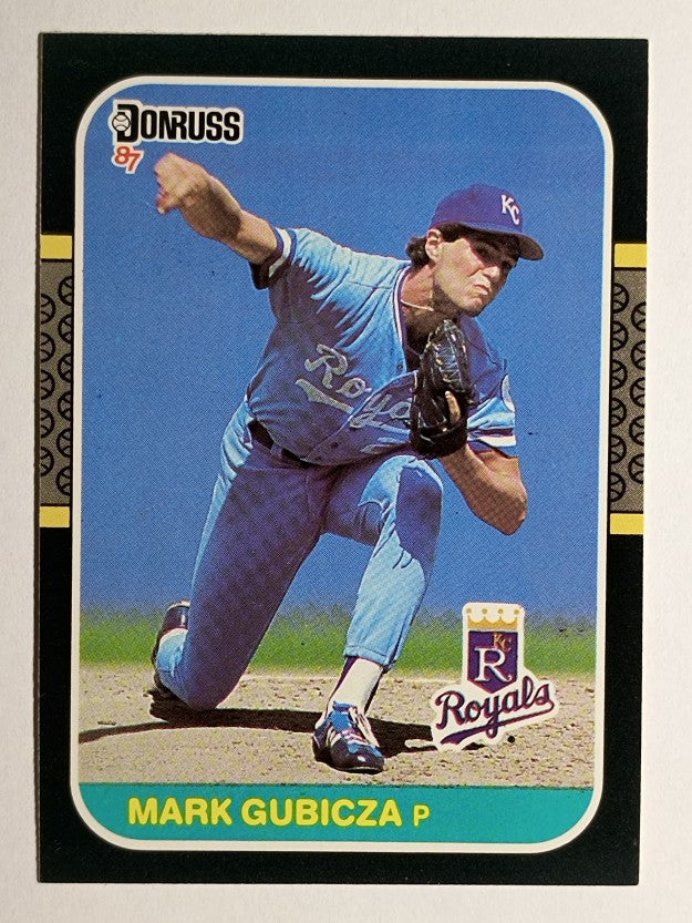 1987 Donruss #466 Mark Gubicza