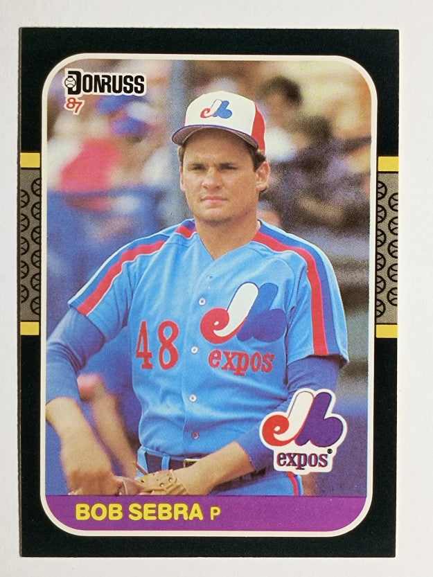 1987 Donruss #468 Bob Sebra