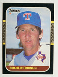 1987 Donruss #470 Charlie Hough