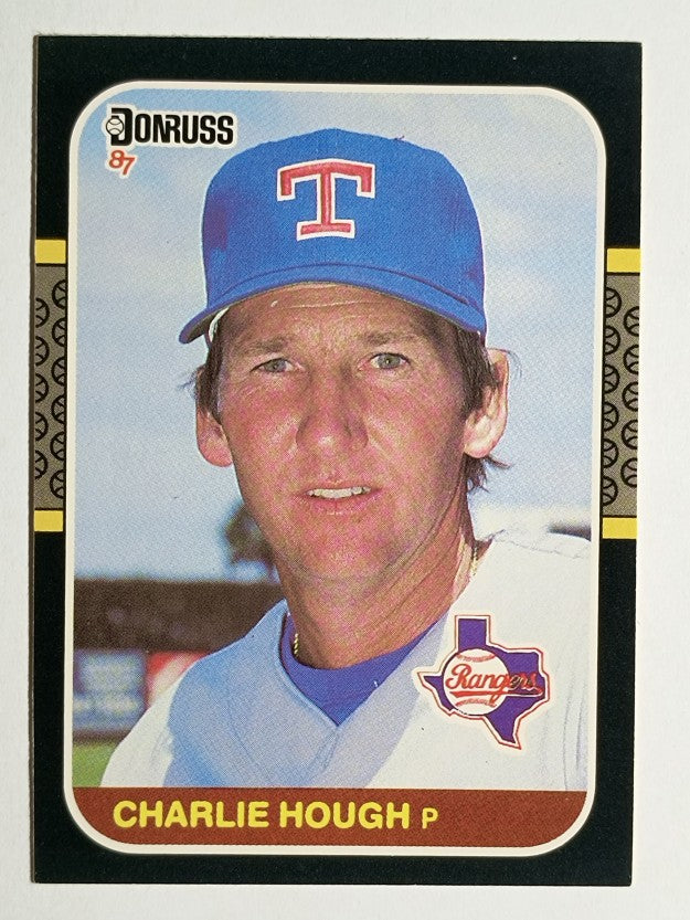 1987 Donruss #470 Charlie Hough
