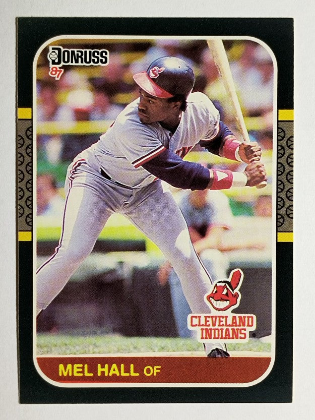 1987 Donruss #473 Mel Hall