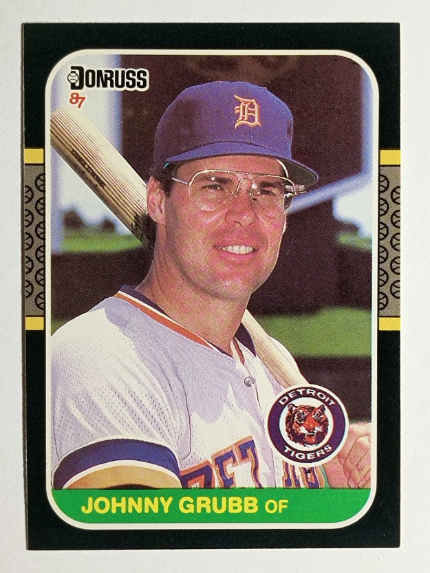 1987 Donruss #476 Johnny Grubb