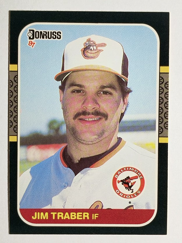 1987 Donruss #477 Jim Traber