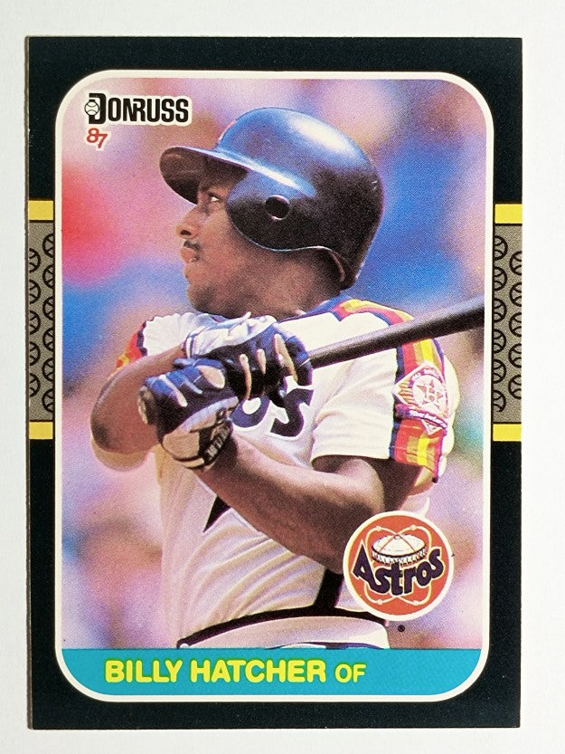 1987 Donruss #481 Billy Hatcher