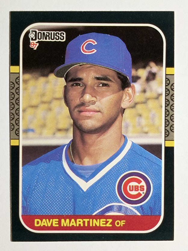 1987 Donruss #488 Dave Martinez RC