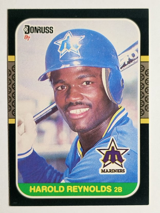 1987 Donruss #489 Harold Reynolds