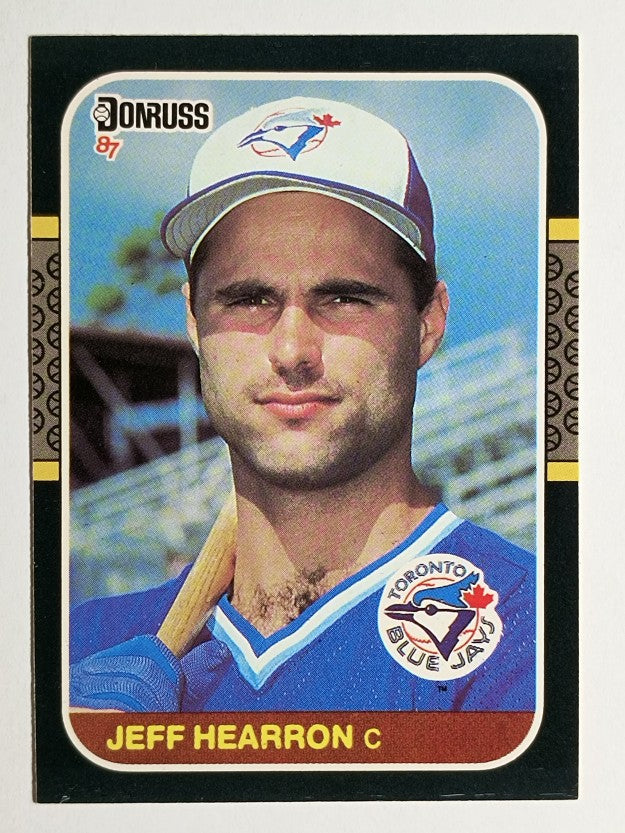 1987 Donruss #490 Jeff Hearron