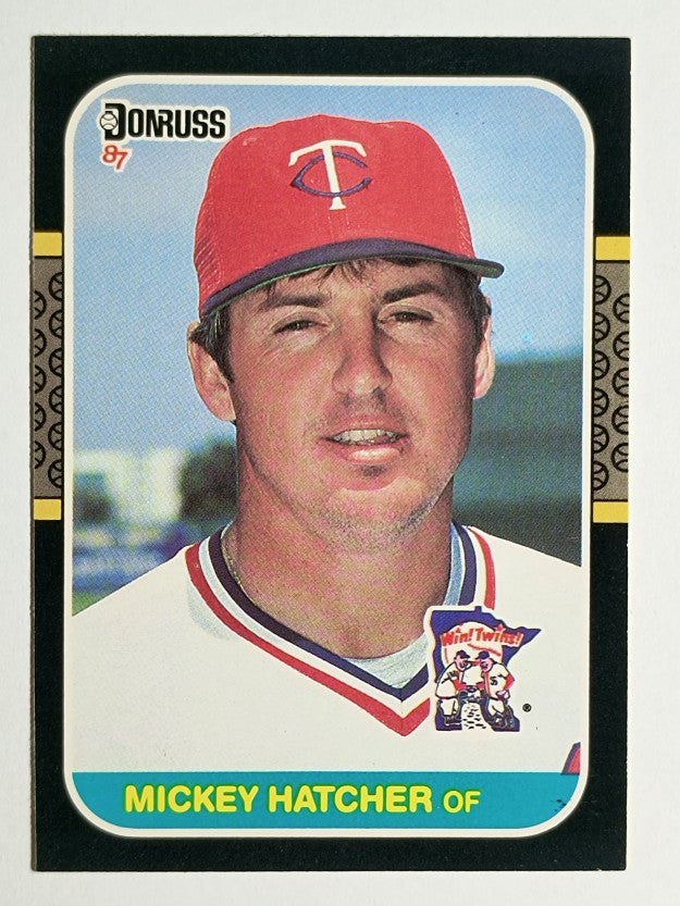 1987 Donruss #491 Mickey Hatcher