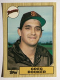 1987 Topps Traded Tiffany #6T Greg Booker