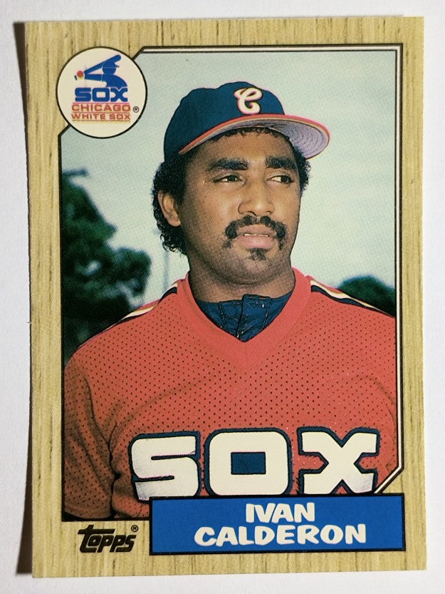1987 Topps Traded Tiffany #15T Ivan Calderon