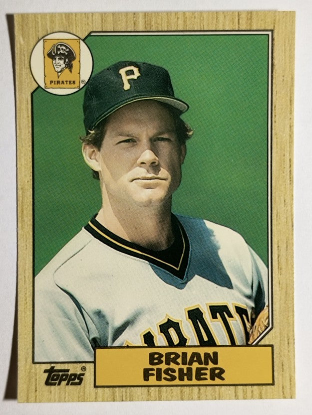 1987 Topps Traded Tiffany #33T Brian Fisher