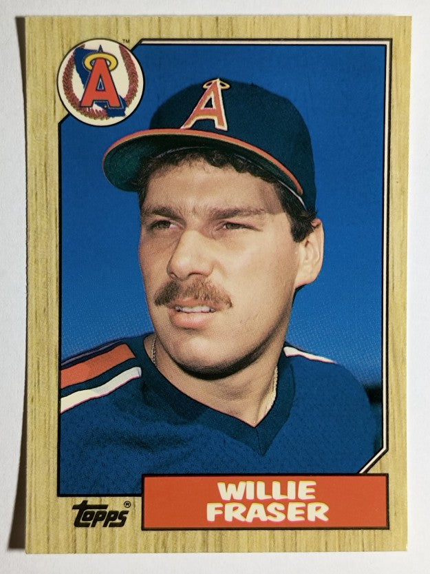 1987 Topps Traded Tiffany #35T Willie Fraser