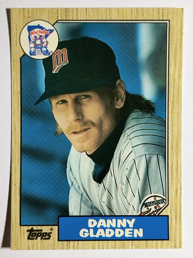1987 Topps Traded Tiffany #38T Dan Gladden