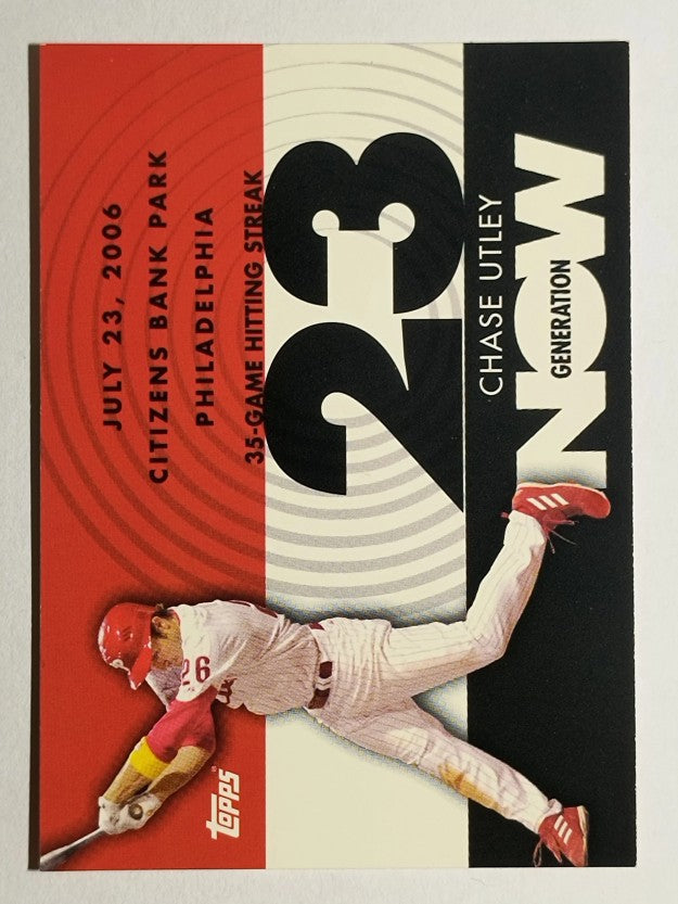 2007 Topps Generation Now #GN73 Chase Utley
