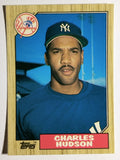 1987 Topps Traded Tiffany #50T Charles Hudson