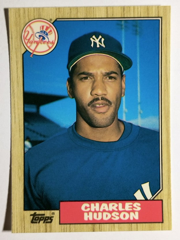 1987 Topps Traded Tiffany #50T Charles Hudson
