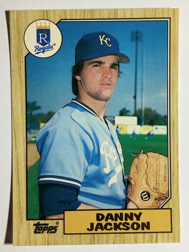 1987 Topps Traded Tiffany #51T Danny Jackson