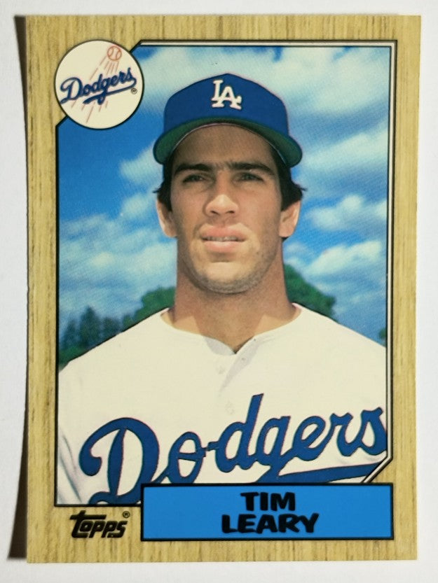 1987 Topps Traded Tiffany #64T Tim Leary