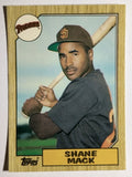 1987 Topps Traded Tiffany #69T Shane Mack