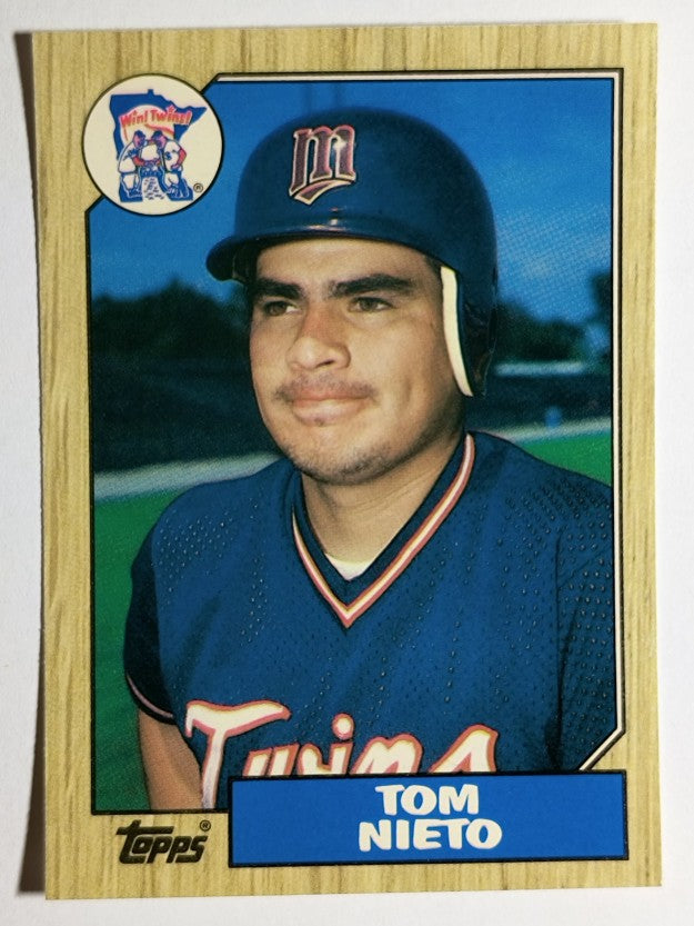 1987 Topps Traded Tiffany #90T Tom Nieto