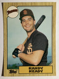 1987 Topps Traded Tiffany #97T Randy Ready