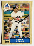 1987 Topps Traded Tiffany #99T Gary Redus