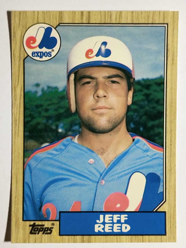 1987 Topps Traded Tiffany #100T Jeff Reed