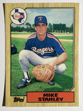 1987 Topps Traded Tiffany #116T Mike Stanley