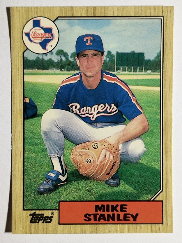 1987 Topps Traded Tiffany #116T Mike Stanley
