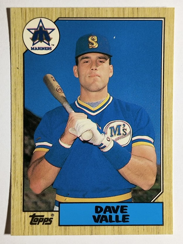 1987 Topps Traded Tiffany #122T Dave Valle