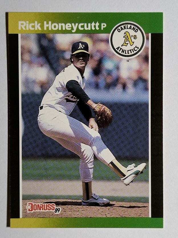 1989 Donruss #328 Rick Honeycutt