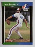 1989 Donruss #334 Jeff Parrett