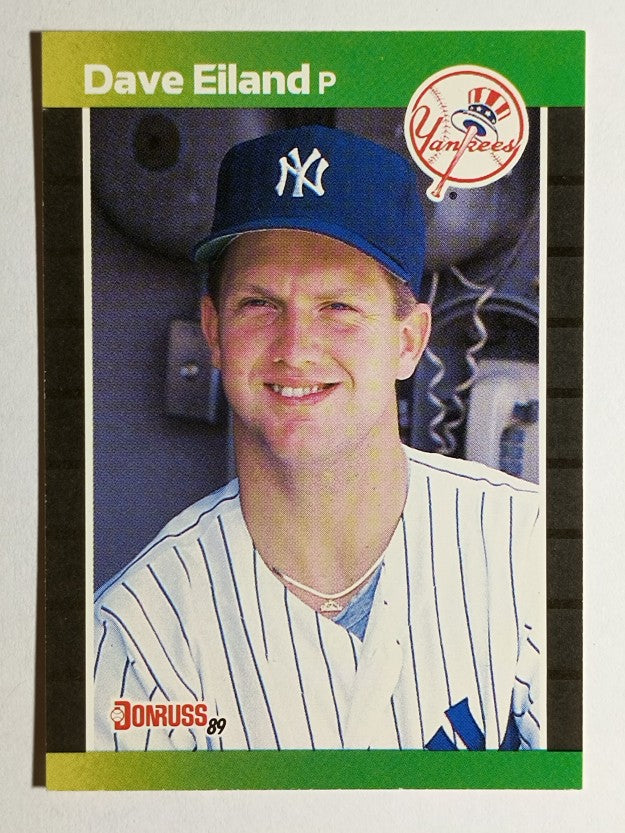 1989 Donruss #481 Dave Eiland