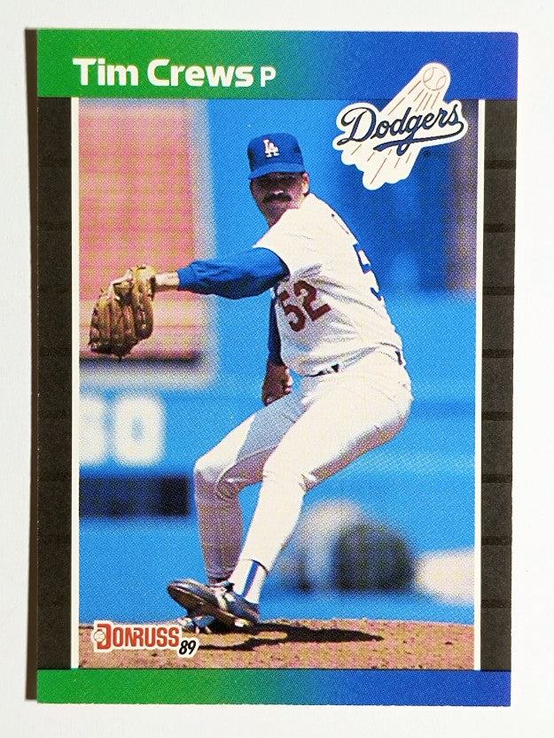 1989 Donruss #486 Tim Crews