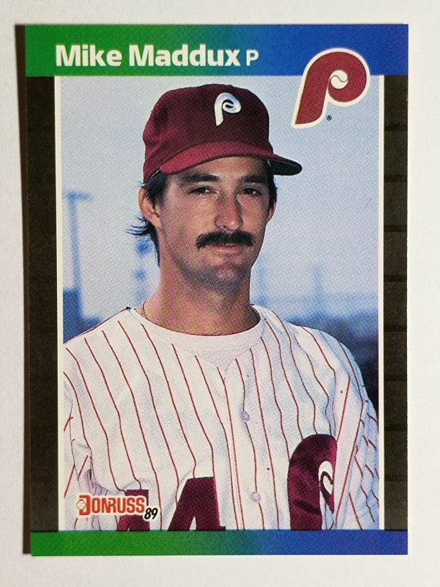 1989 Donruss #487 Mike Maddux