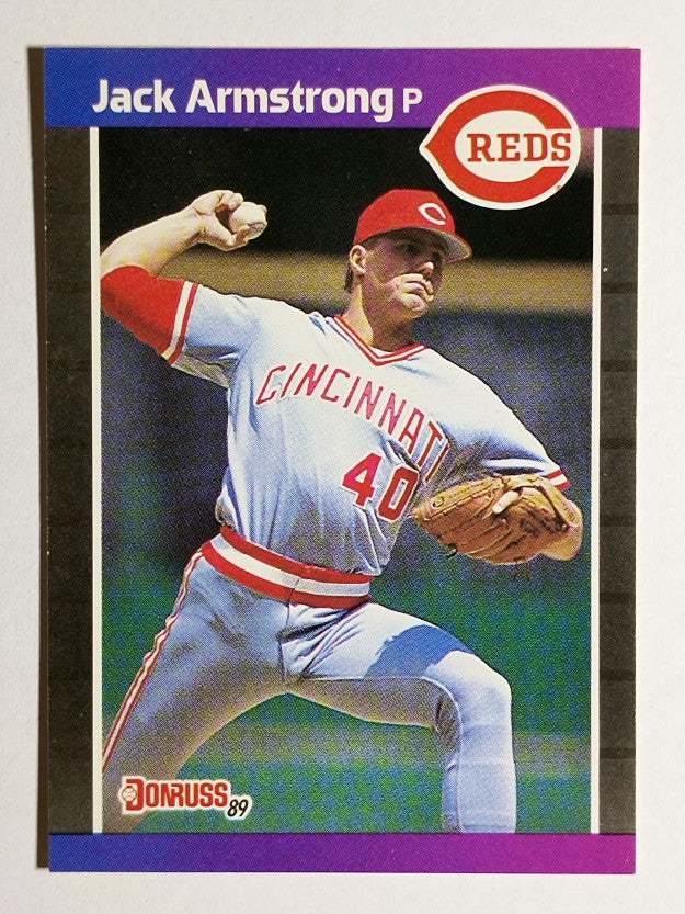 1989 Donruss #493 Jack Armstrong RC