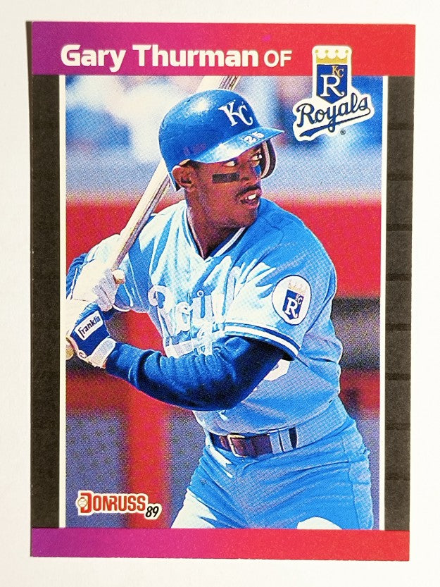 1989 Donruss #498 Gary Thurman