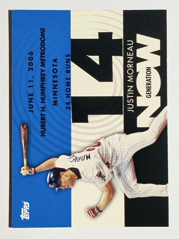 2007 Topps Generation Now #GN130 Justin Morneau