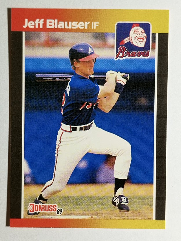 1989 Donruss #592 Jeff Blauser