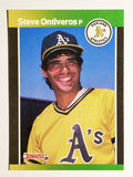 1989 Donruss #596 Steve Ontiveros