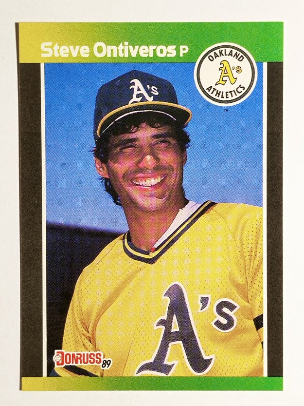 1989 Donruss #596 Steve Ontiveros