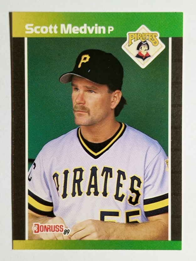 1989 Donruss #597 Scott Medvin