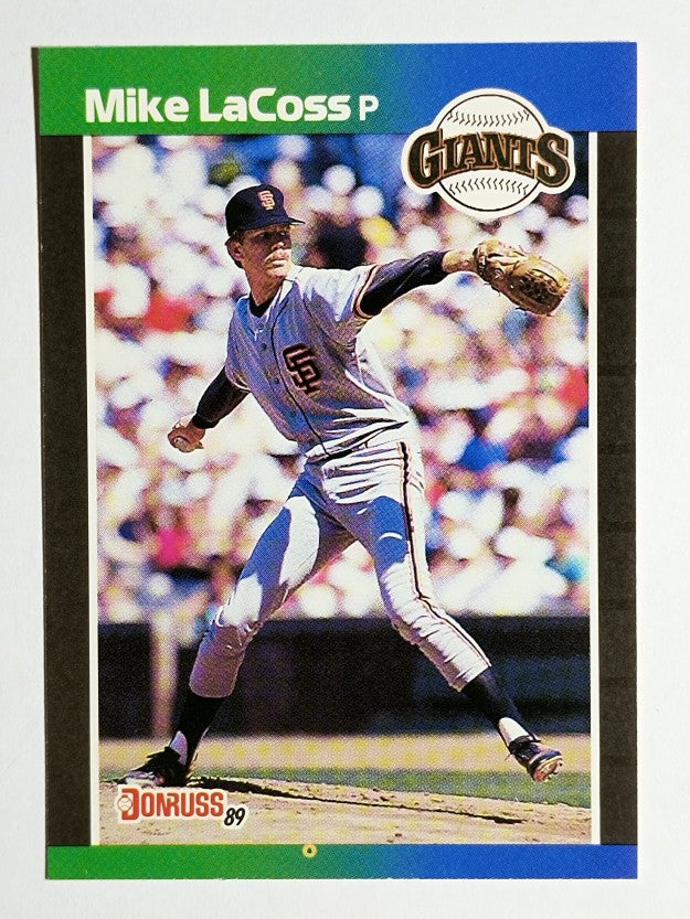 1989 Donruss #602 Mike LaCoss