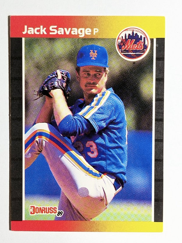 1989 Donruss #618 Jack Savage DP