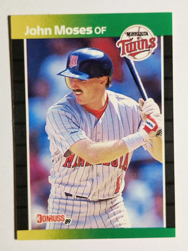 1989 Donruss #626 John Moses DP
