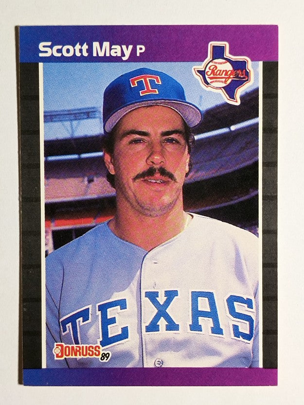 1989 Donruss #636 Scott May DP