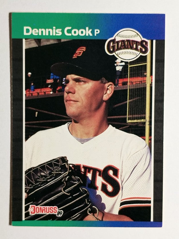 1989 Donruss #646 Dennis Cook RC