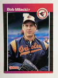 1989 Donruss #651 Bob Milacki